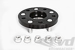Wheel Spacer - 18 mm - Black - Hub Centric - Sold Individually