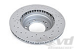 Sport Brake Disc 986 Boxster 2.5 L / 2.7 L - Front - 298 x 24 mm - Drilled