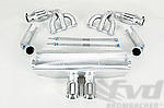 Exhaust System 991.2 GT3 / RS - Brombacher Edition - 200 Cell Catalytics - Dual 3.5" (90 mm) Tips