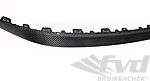 Front Spoiler Lip Varnished Carbon - 992 (for vehicles with Sport Design Package)